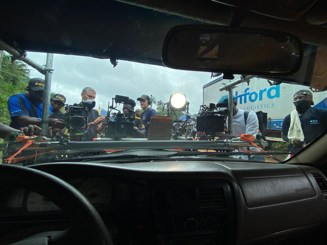 Degzy Films behind the scenes photograph