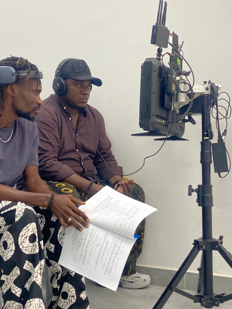 Degzy Films behind the scenes photograph