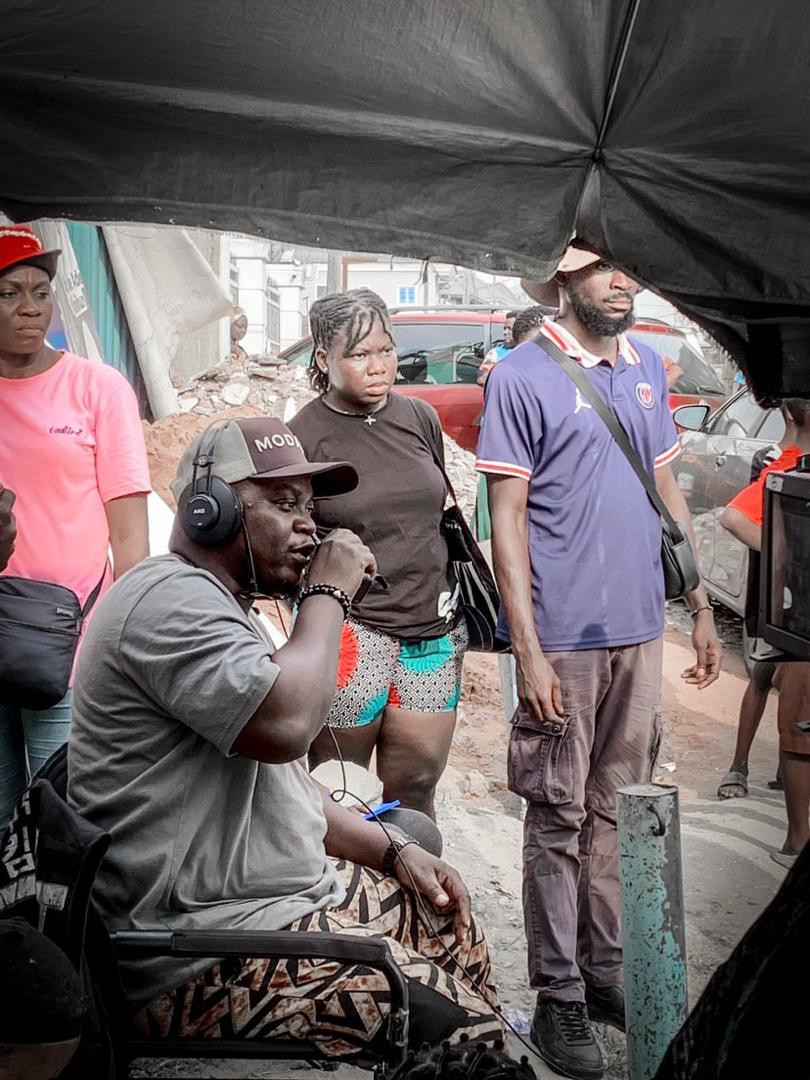 Degzy Films behind the scenes photograph