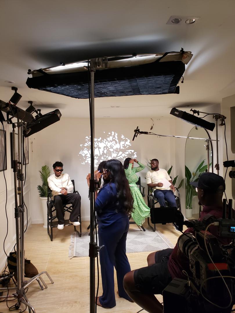 Degzy Films behind the scenes photograph