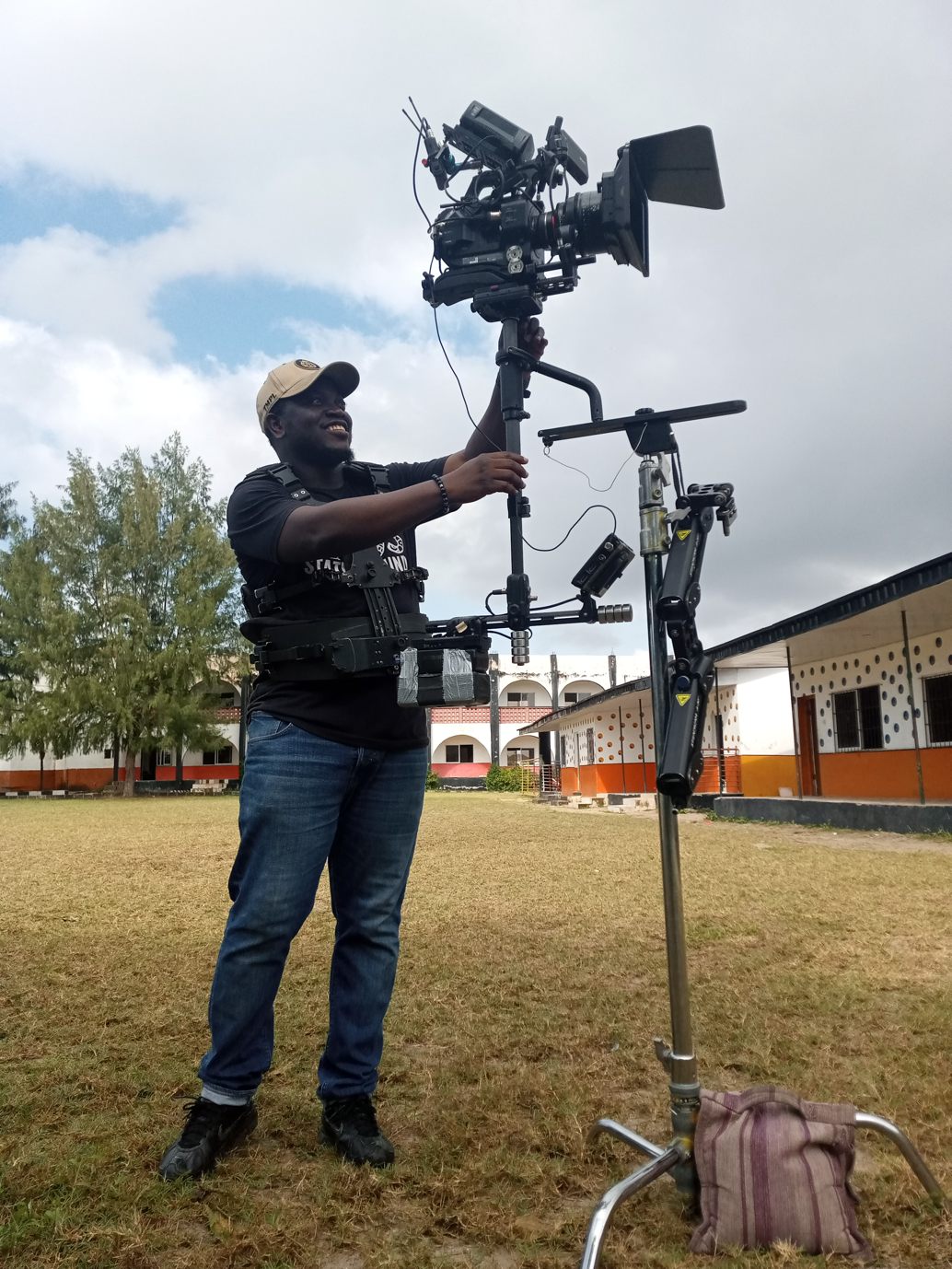Degzy Films behind the scenes photograph