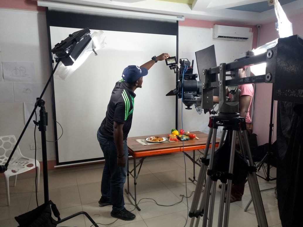 Degzy Films behind the scenes photograph