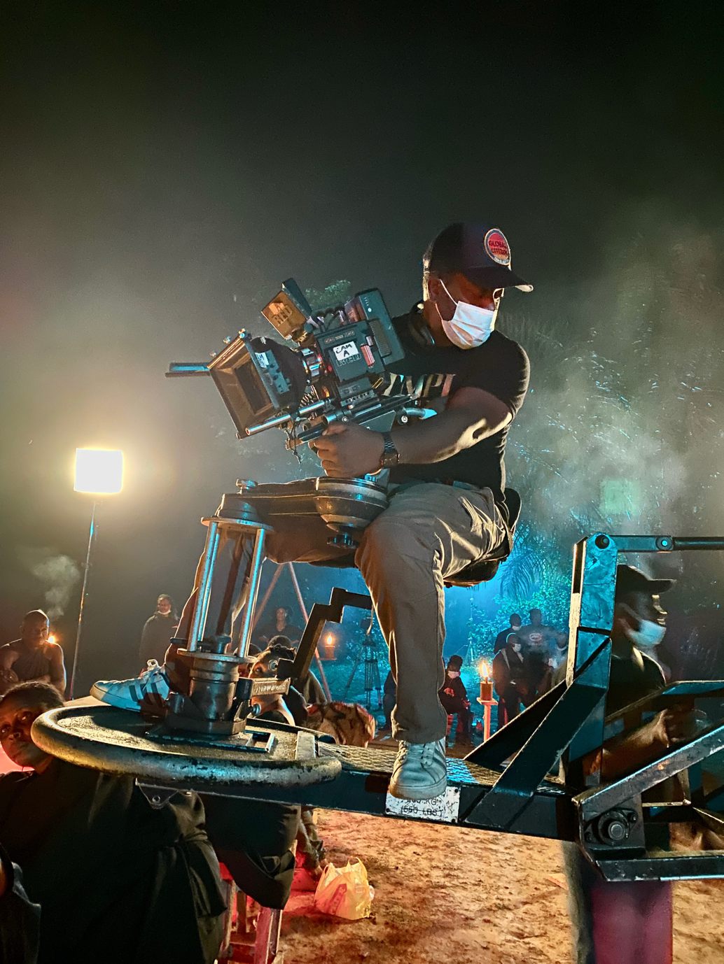 Degzy Films behind the scenes photograph