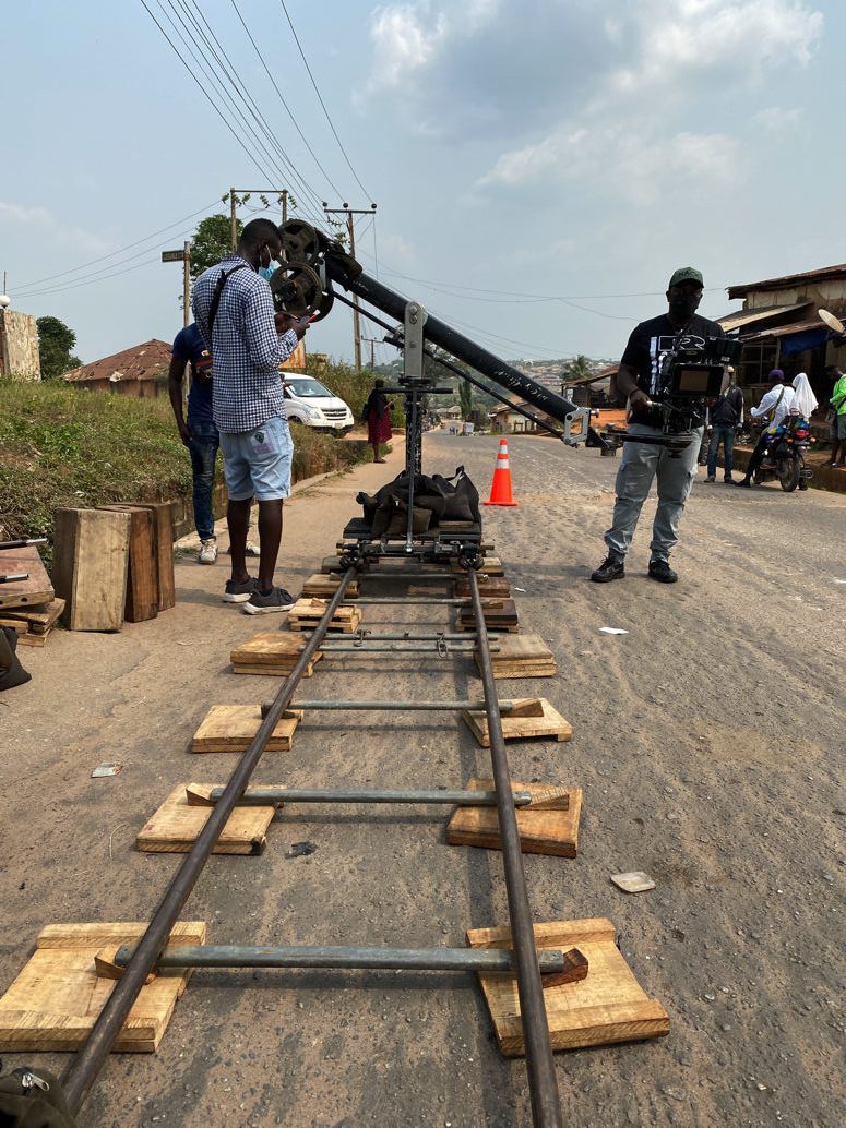 Degzy Films behind the scenes photograph