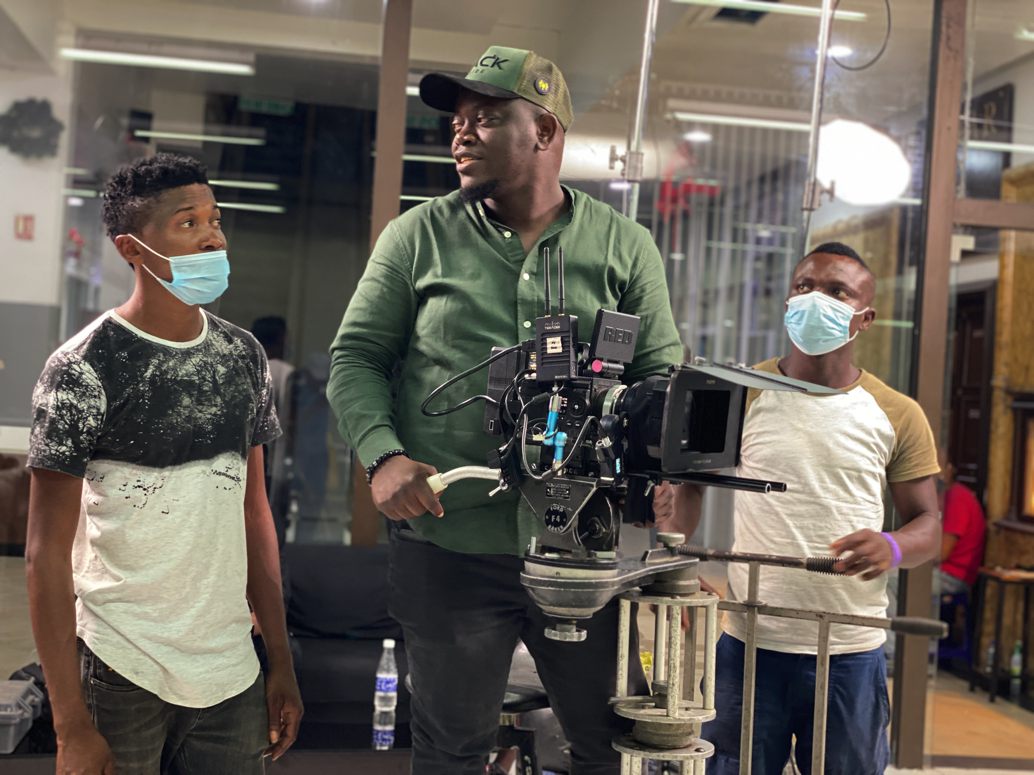 Degzy Films behind the scenes photograph