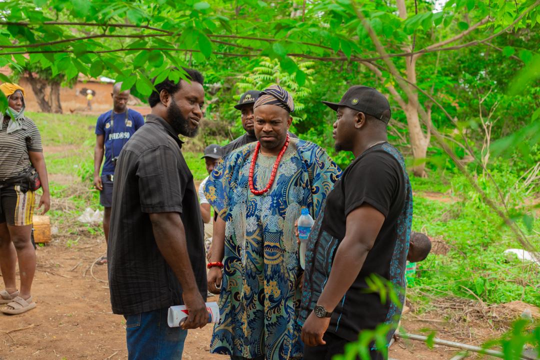 Degzy Films behind the scenes photograph