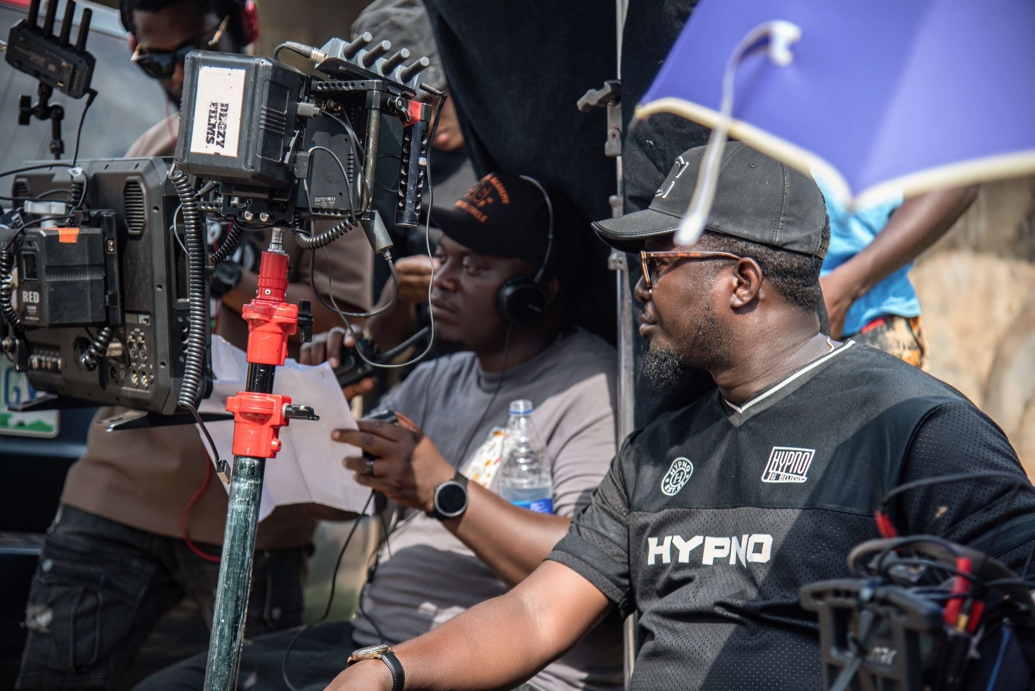 Degzy Films on set